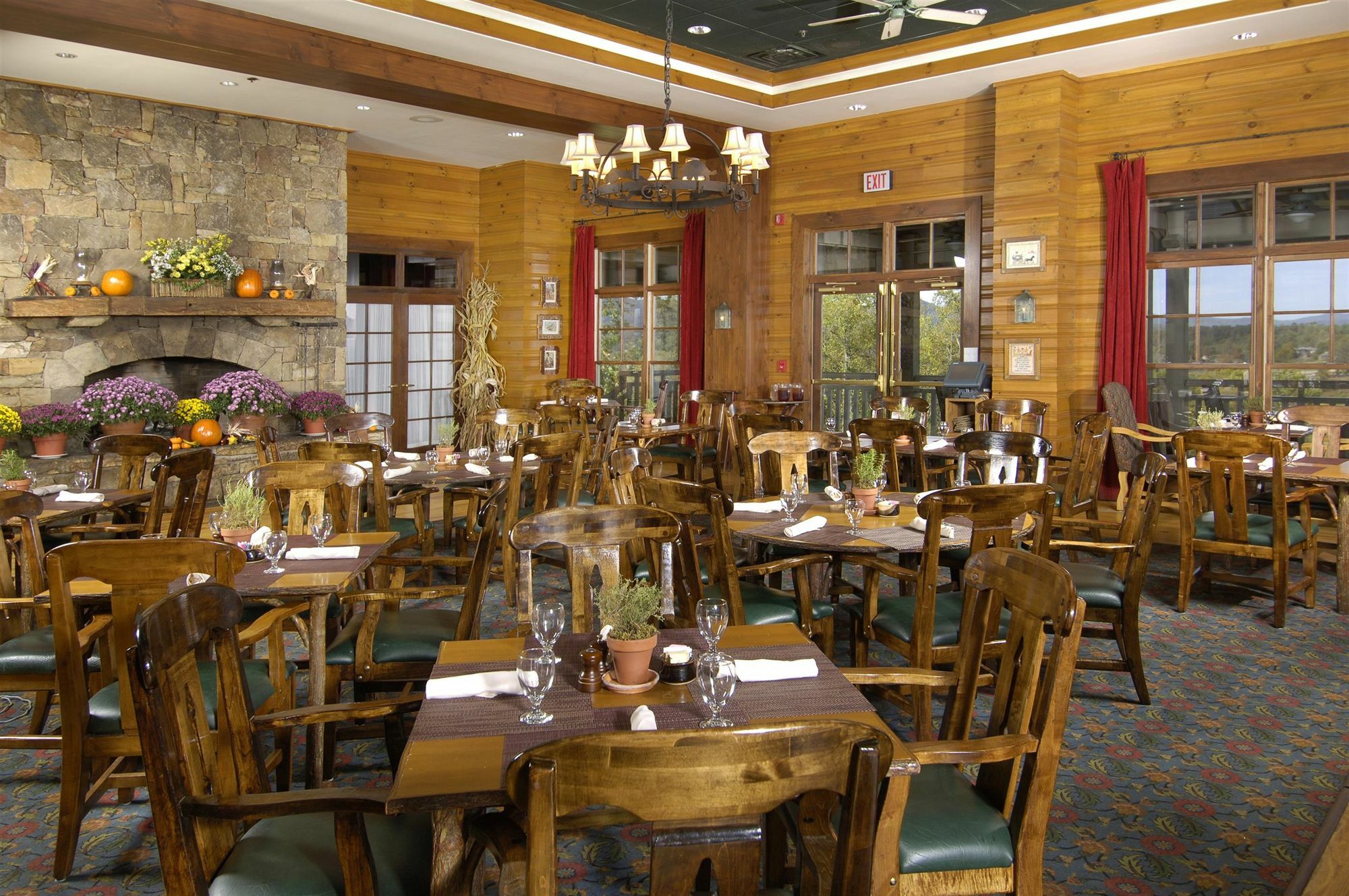 Brasstown Valley Resort & Spa Young Harris Étterem fotó